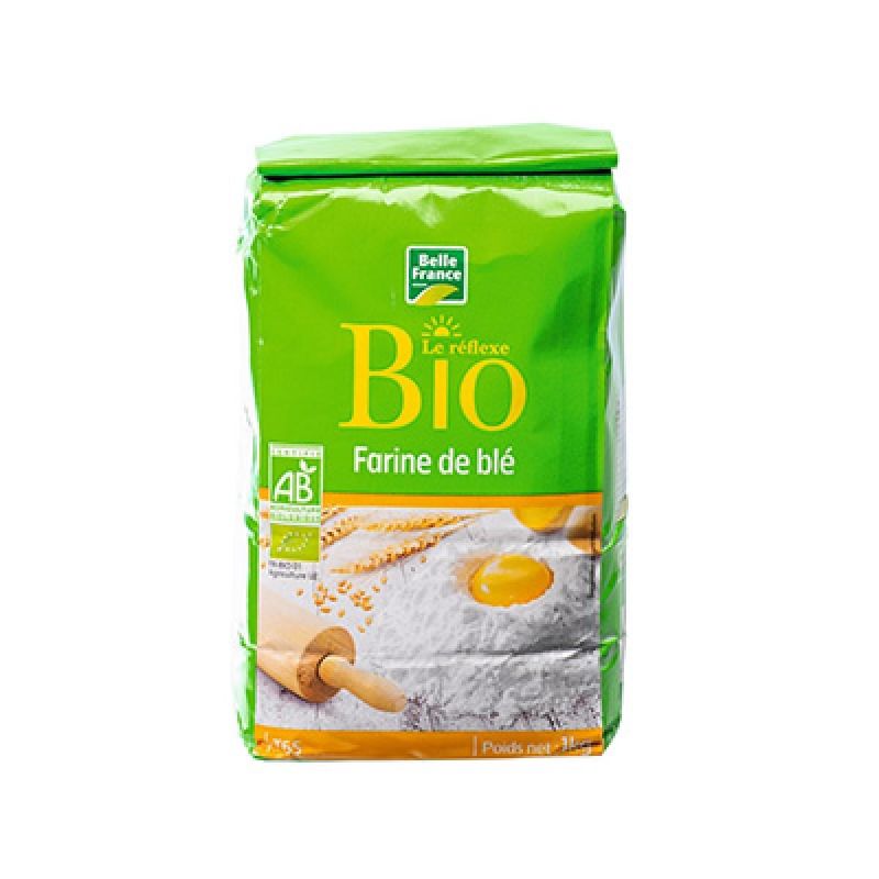 Belle France Farine Ble T65 1Kg Bio Bf