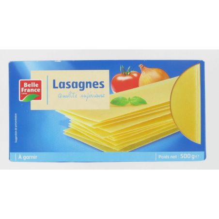 Belle France Lasagnes Etui 500G. Bf