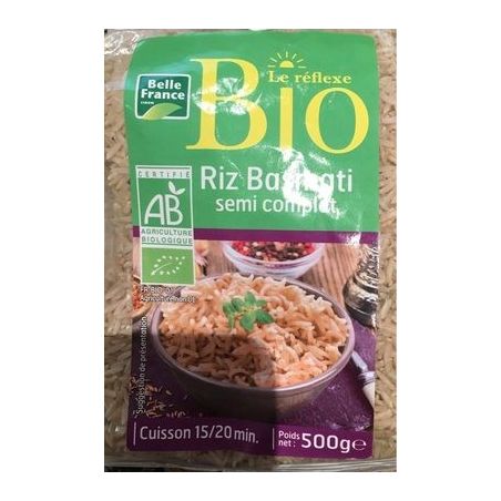 Belle France 500G Riz Basm.Comp.Bio Bf