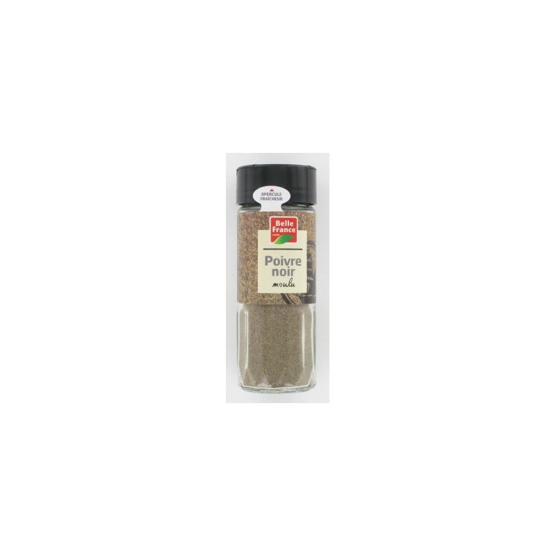 Belle France Flacon Poivre Noir Moulu 50G