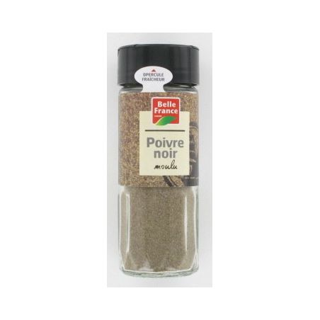 Belle France Flacon Poivre Noir Moulu 50G