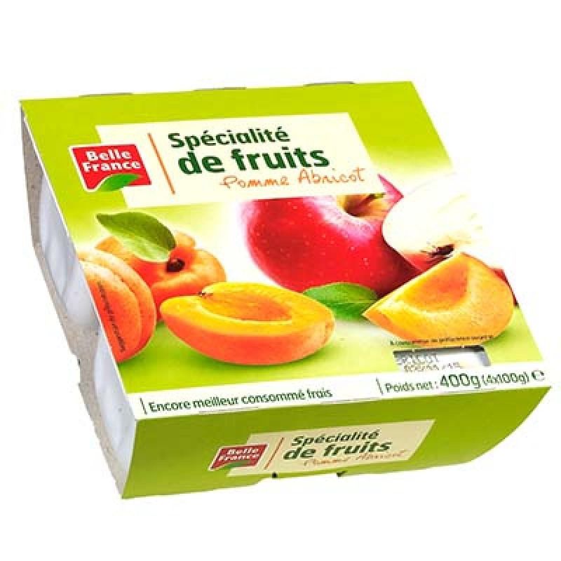Belle France C.Pomme/Abricot 4X100 Bf
