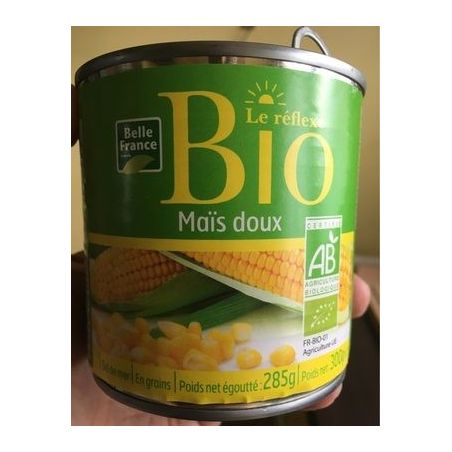 Belle France 1X2 Mais Doux 285G Bio Bf