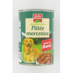 Belle France 1/2 Patee Morceaux Riche En Boeuf