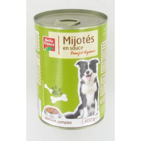 Belle France 1/2 Mijote Boeuf Legumes Chien