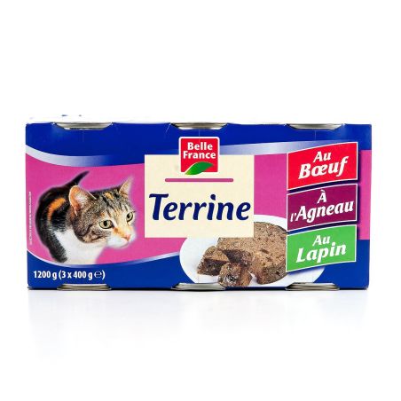 Belle France L3 1X2Terrine Chat Agn.Bf