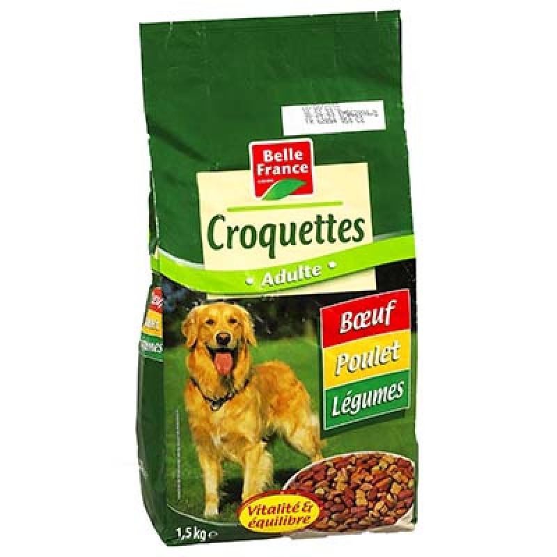 Belle France Croq.Chien Boeuf 1,5Kg Bf