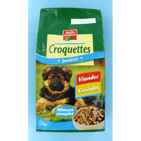 Belle France 1,5Kg Croq.Chien Junio.Bf