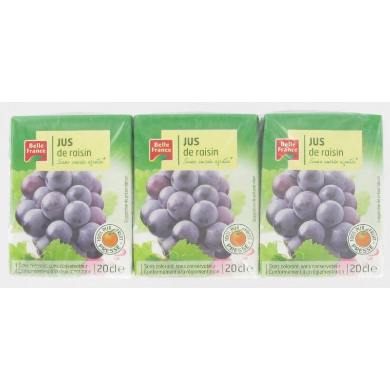 Belle France Bk 6X20Cl Raisin Rouge Bf