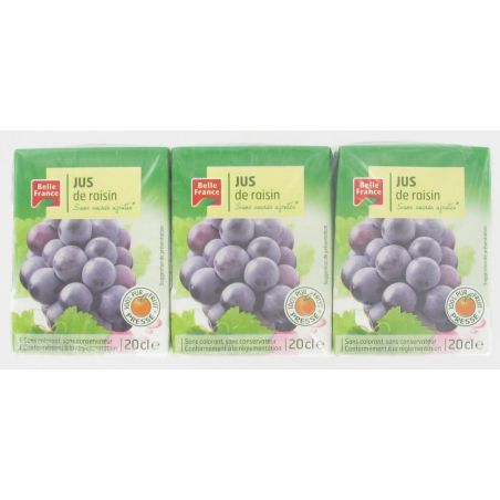 Belle France Bk 6X20Cl Raisin Rouge Bf