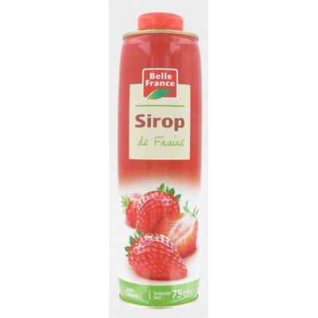 Belle France Bid.75Cl.Sirop Fraise Bf