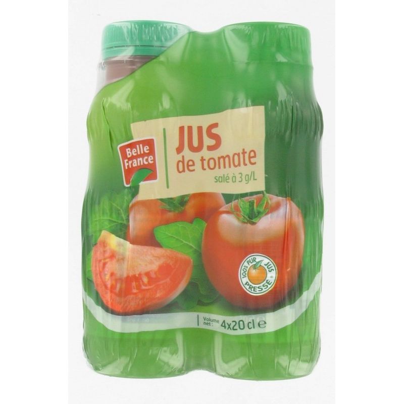 Belle France Pet 4X20 P.Jus Tomate Bf