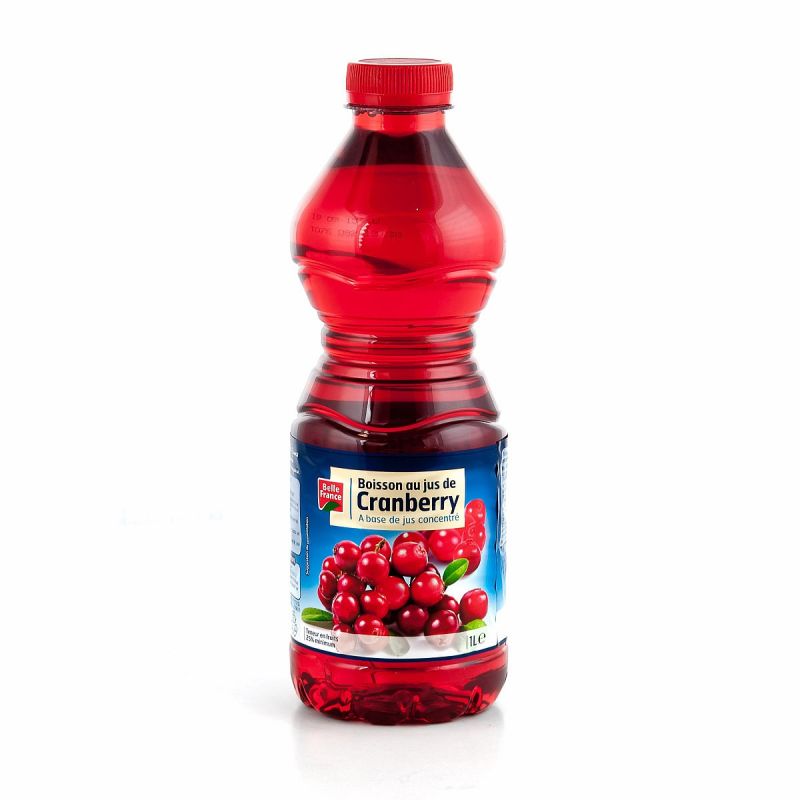 Belle France Pet 1L Jus Cranberry Bf