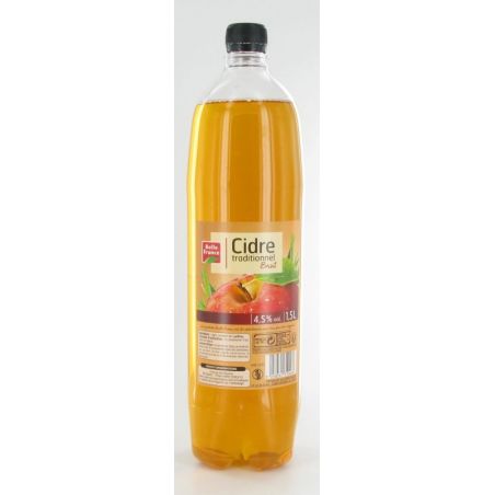 Belle France Pet 1L5 Cidre Tradition Brut 4,5%