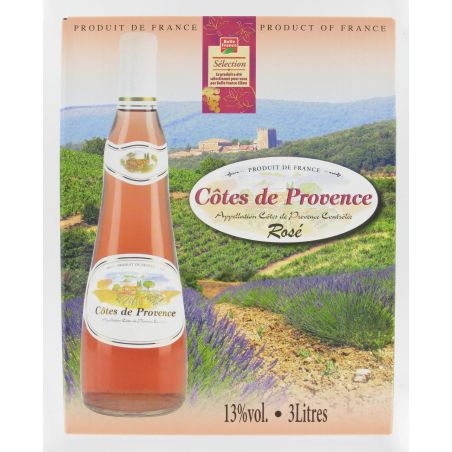 Belle France Bib Ct.Provence Rose3L Bf
