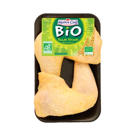 Maitre Coq X4 Cuisse Poulet Bio X2 Mc