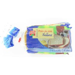 Belle France Pain Mie Nature 280G. Bf