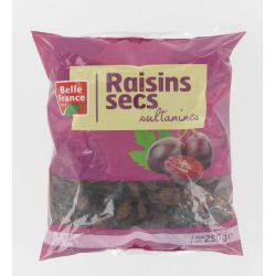 Belle France S.Raisin Sec Sult.250G Bf