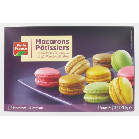 Belle France Macarons Assortis X12 Bf