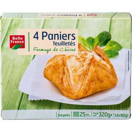 Belle France Panier Au Chevre 4X80G.Bf