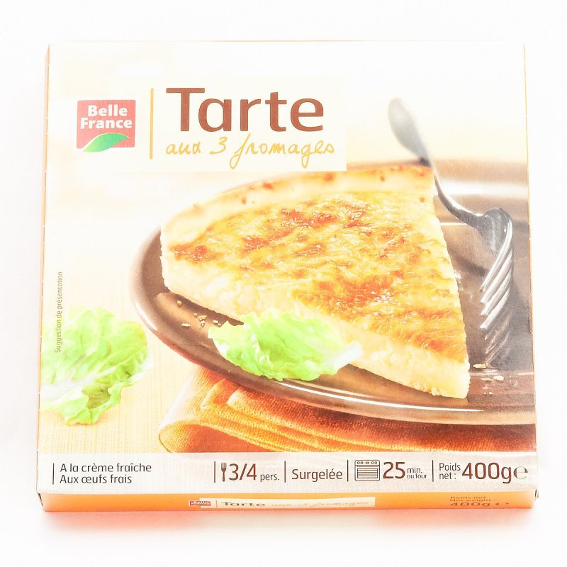 Belle France Tarte 3 Fromages 400G Bf