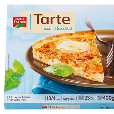 Belle France Tarte Au Chevre 400G. Bf