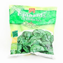 Belle France Epinards Branches 1Kg Bf