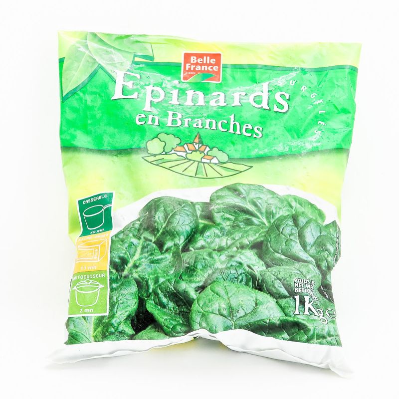 Belle France Epinards Branches 1Kg Bf