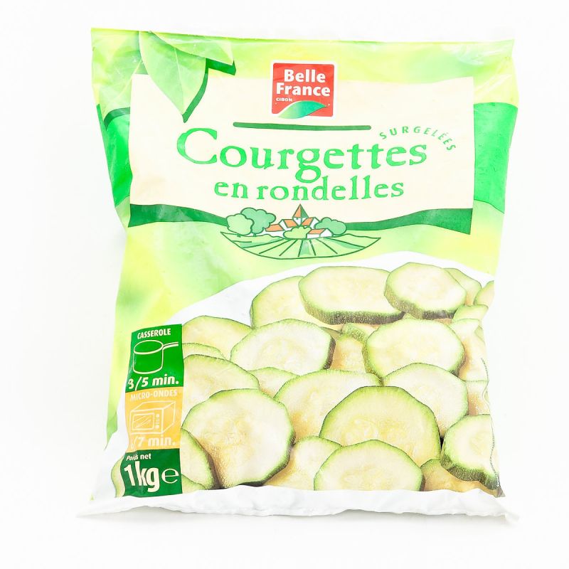 Belle France Courgettes.Rondel. 1Kg.Bf