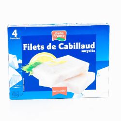 Belle France Cabillaud Nature 4X100Gbf