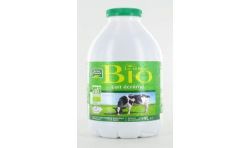 Belle France Lait Bio Ecreme Bouteille Litre