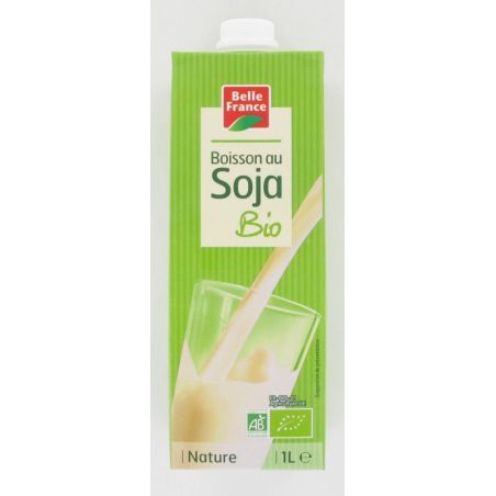 Belle France Brique Litre Soja Nature Bio