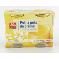 Belle France Ptit Pot Creme Vanilx4 Bf