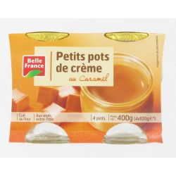 Belle France Petit Pot Creme Caramx4Bf