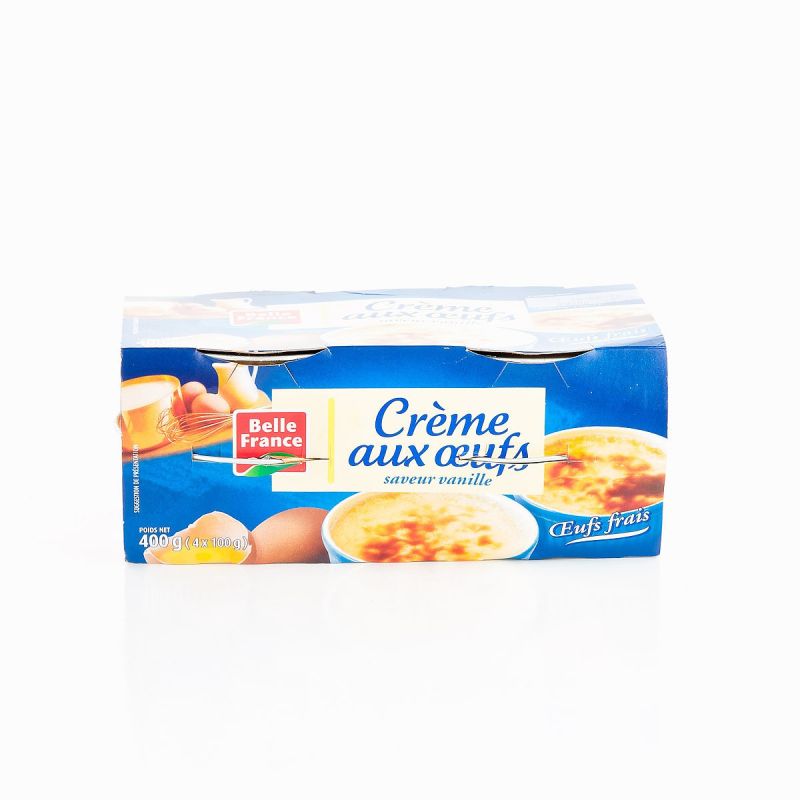 Belle France Crem.Oeuf.Vanil.4X100G.Bf