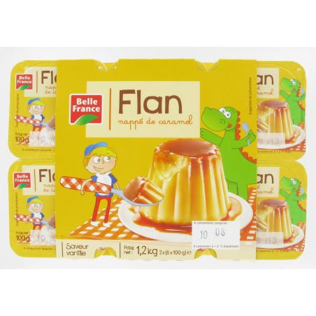 Belle France Flan Nappe Caramel X12 Bf