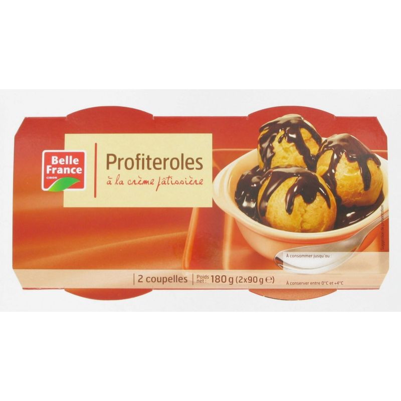 Belle France Profiteroles Choc.2X90Gbf