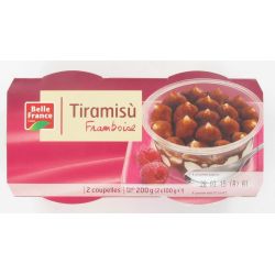 Belle France Tiramisu Framboise X2 Bf
