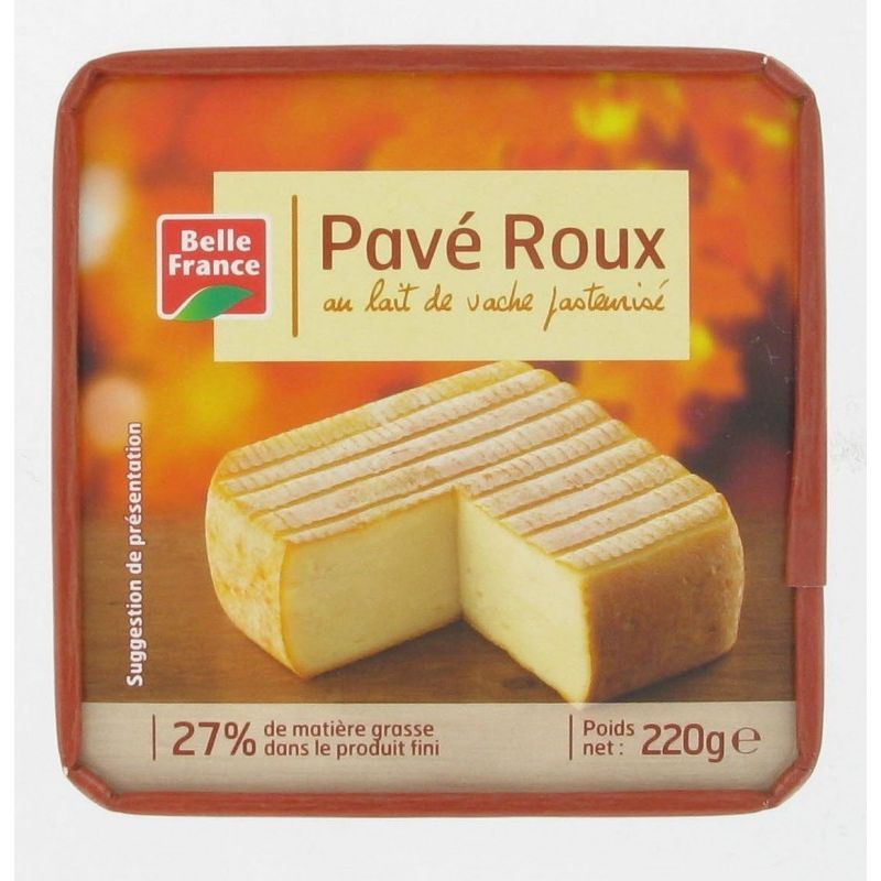 Belle France Fromage Pave Roux 220G Bf