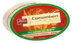 Belle France Camembert -Sel 250G Bf