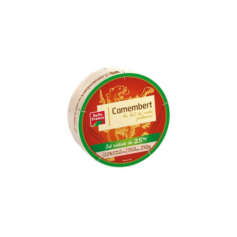Belle France Camembert -Sel 250G Bf
