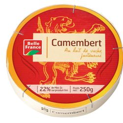 Belle France Camembert 45%Mg.250G Bf