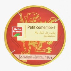 Belle France Petit Camembert 150G Bf