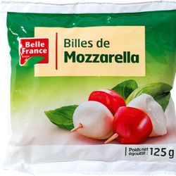 Belle France Mozzarella Bille 125G Bf