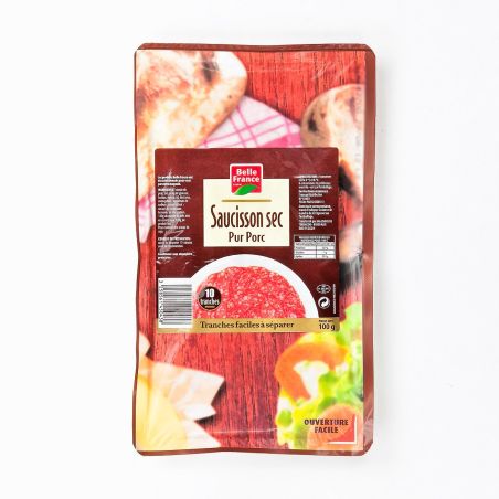 Belle France Saucisson Sec10Tr 100G Bf