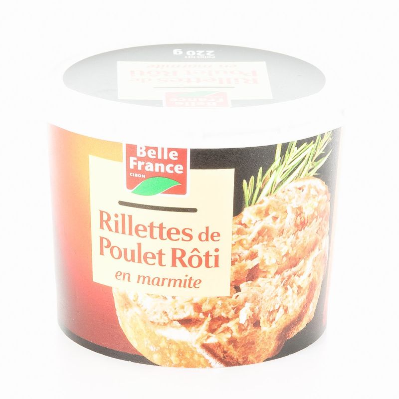 Belle France Rillett.Poulet Roti 220Bf