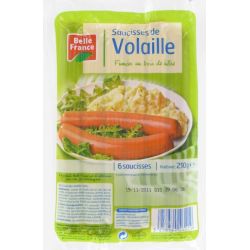 Belle France Saucis.Volaille X6 210 Bf