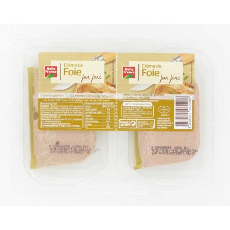 Belle France Creme De Foie 2X50G. Bf