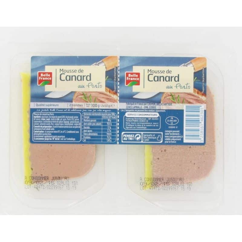 Belle France Crem.Canard Porto 2X50.Bf