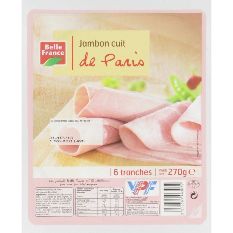 Belle France Jambon Paris Dd 6Tr270.Bf